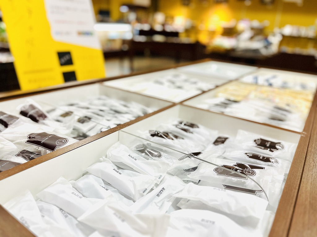 雄山荘のSDGｓ　アメニティバー　必要なものをお持ちください