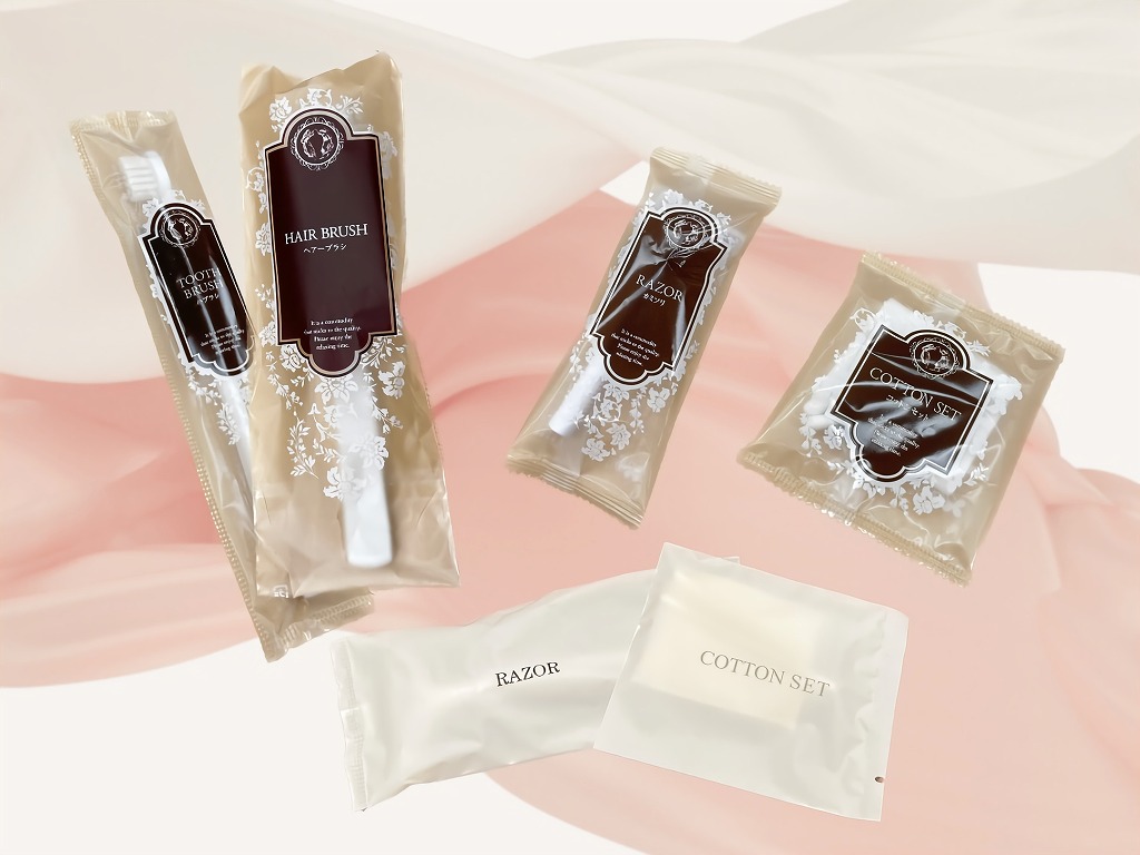 雄山荘のSDGｓ　アメニティバー　アメニティイメージ