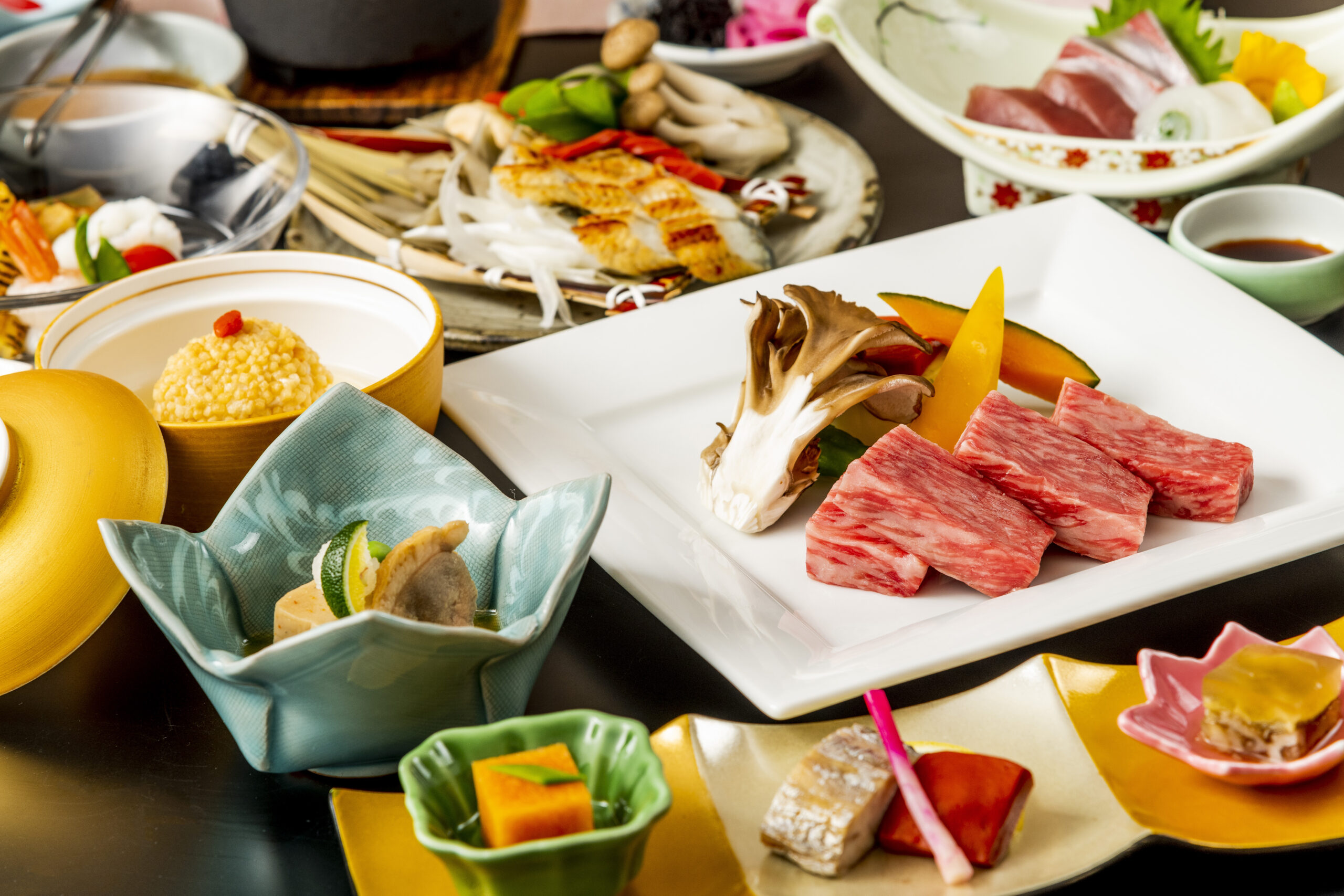 近江牛ステーキ会席　イメージ写真