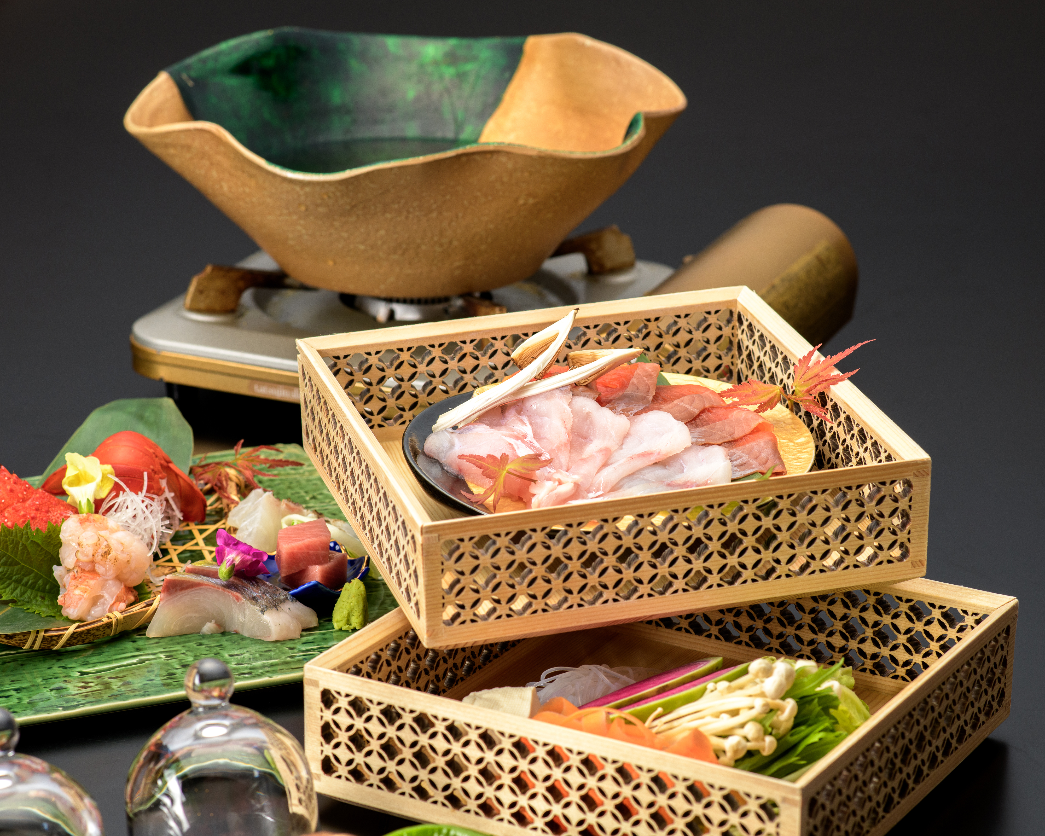 おごと温泉雄山荘の秋プラン季節会席～叡智～