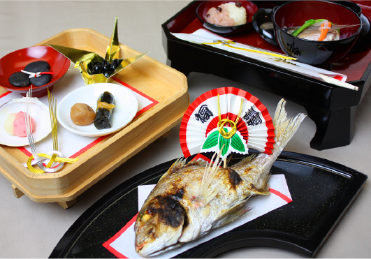 「お食い初め」のお料理