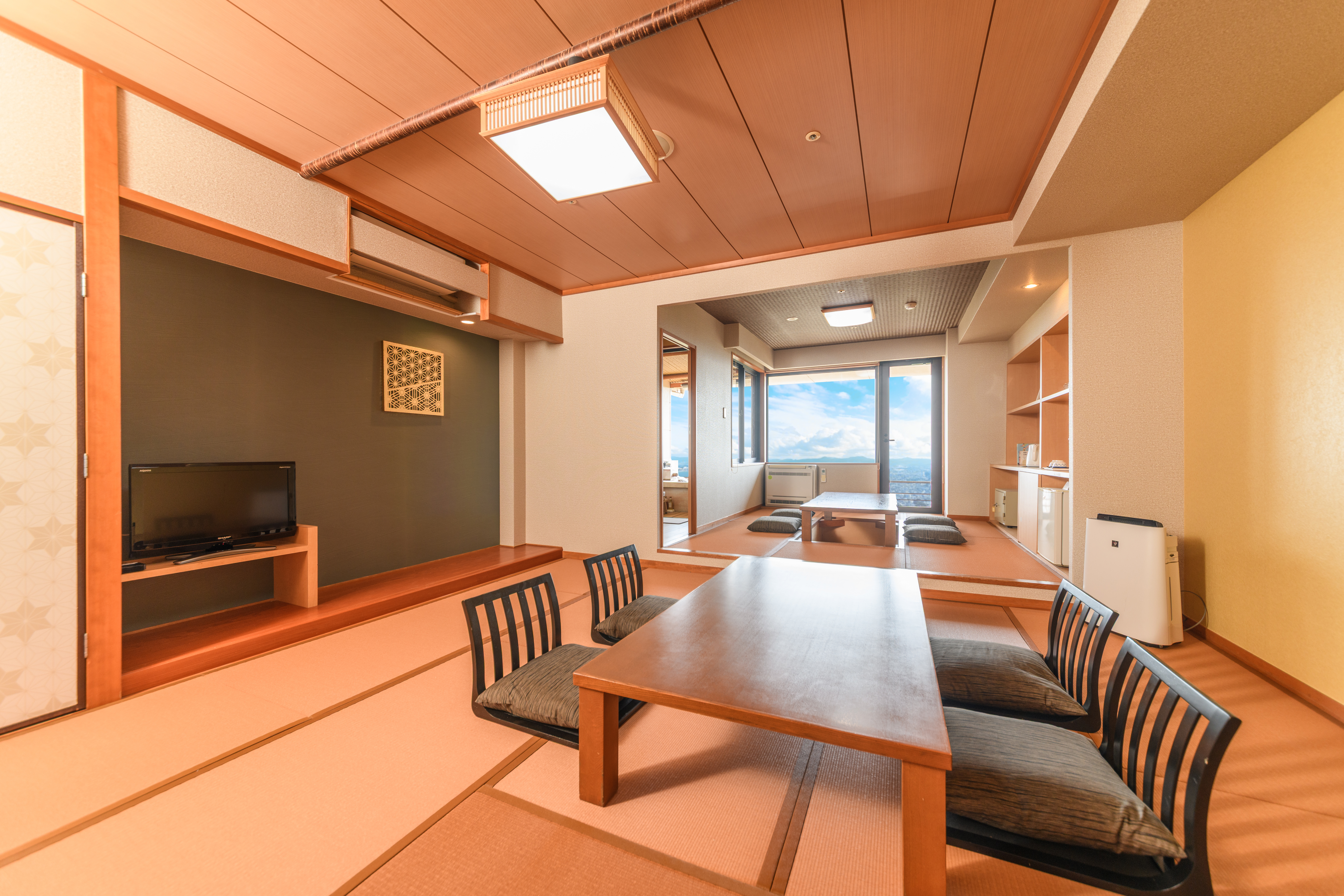 「星のしずく(檜)」室内